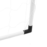 NNEVL Kids' Football Goal with Targeting Mat and Ball 182x62x118 cm