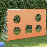 NNEVL Kids' Football Goal with Targeting Mat and Ball 182x62x118 cm