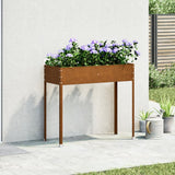 NNEVL Garden Planter 100.5x40.5x90 cm Weathering Steel