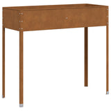 NNEVL Garden Planter 100.5x40.5x90 cm Weathering Steel