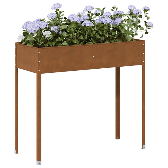 NNEVL Garden Planter 100.5x40.5x90 cm Weathering Steel