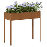 NNEVL Garden Planter 100.5x40.5x90 cm Weathering Steel