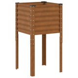 NNEVL Garden Planter 45x45x88 cm Weathering Steel