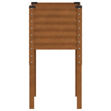 NNEVL Garden Planter 45x45x88 cm Weathering Steel
