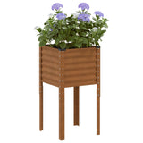 NNEVL Garden Planter 45x45x88 cm Weathering Steel
