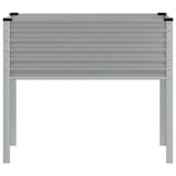 NNEVL Garden Planter Grey 100x41x90 cm Steel