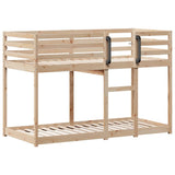 NNEVL Bunk Bed without Mattress 90x190 cm Solid Wood Pine