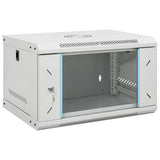 NNEVL 6U Wall Mounted Network Cabinet 19" IP20 53x40x30 cm