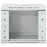 NNEVL 9U Wall Mounted Network Cabinet 19" IP20 53x40x45 cm