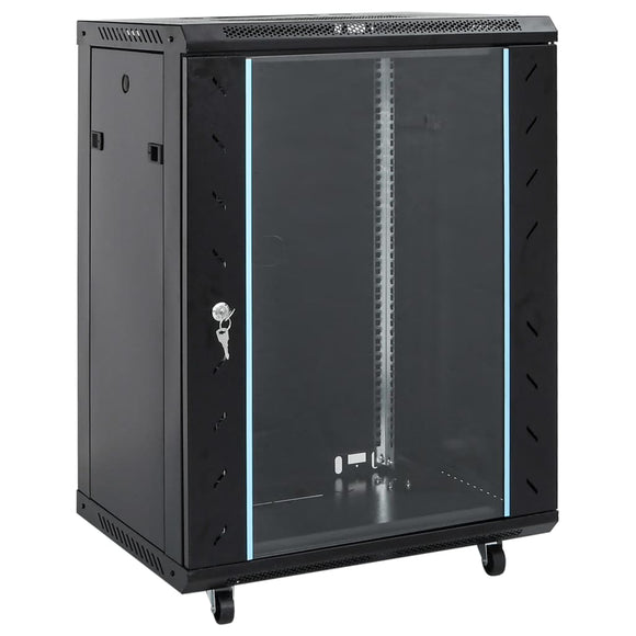 NNEVL 15U Network Cabinet with Swivel Feet 19