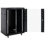NNEVL 15U Network Cabinet with Swivel Feet 19" IP20 53x40x80 cm