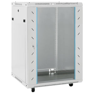 NNEVL 15U Network Cabinet with Swivel Feet 19" IP20 60x45x86 cm