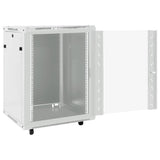 NNEVL 15U Network Cabinet with Swivel Feet 19" IP20 60x45x86 cm