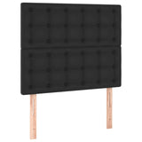 NNEVL Bed Frame without Mattress Black 107x203 cm King Single Size Velvet