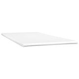 NNEVL Box Spring Bed with Mattress Black 106x203 cm King Single Size Fabric