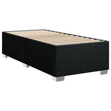 NNEVL Bed Frame without Mattress Black 90x190 cm Fabric