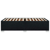 NNEVL Bed Frame without Mattress Black King Single Fabric