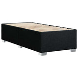NNEVL Bed Frame without Mattress Black King Single Fabric