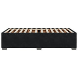 NNEVL Bed Frame without Mattress Black King Single Velvet
