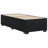 NNEVL Bed Frame without Mattress Black King Single Velvet