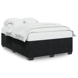 NNEVL Bed Frame without Mattress Black Queen Velvet