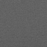 NNEVL Bed Frame without Mattress Dark Grey 90x190 cm Fabric