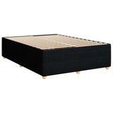 NNEVL Bed Frame without Mattress Black Queen Fabric