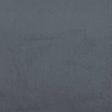 NNEVL Bed Frame without Mattress Dark Grey King Single Velvet