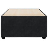 NNEVL Bed Frame without Mattress Black King Single Velvet