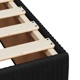 NNEVL Bed Frame without Mattress Black King Single Velvet