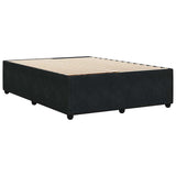 NNEVL Bed Frame without Mattress Black Queen Velvet