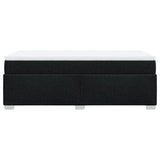 NNEVL Box Spring Bed with Mattress Black King Single Fabric