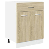 NNEVL Drawer Bottom Cabinet Lyon Sonoma Oak 60x46x81.5 cm Engineered Wood