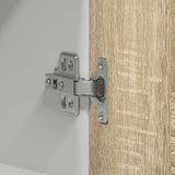 NNEVL Hanging Cabinet Lyon Sonoma Oak 60x31x60 cm Engineered Wood