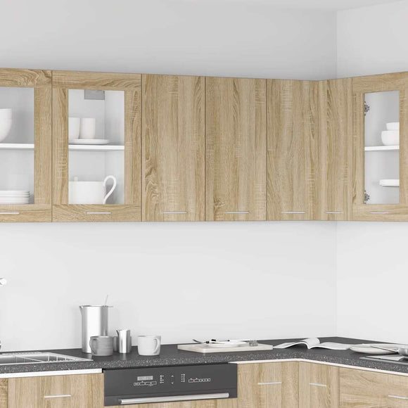 NNEVL Hanging Cabinet Lyon Sonoma Oak 60x31x60 cm Engineered Wood
