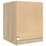 NNEVL Washing Machine Cabinet Sonoma Oak 70.5x71.5x91.5 cm