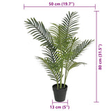 NNEVL Artificial Palm Tree Green 80 cm PP