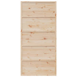 NNEVL Barn Door 100x208 cm Solid Wood Pine