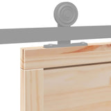 NNEVL Barn Door 100x208 cm Solid Wood Pine