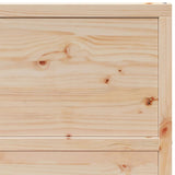 NNEVL Barn Door 100x208 cm Solid Wood Pine