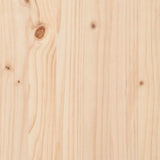 NNEVL Barn Door 100x208 cm Solid Wood Pine