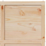 NNEVL Barn Door 90x208 cm Solid Wood Pine
