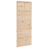 NNEVL Barn Door 80x208 cm Solid Wood Pine