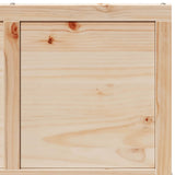 NNEVL Barn Door 80x208 cm Solid Wood Pine