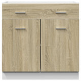 NNEVL Drawer Bottom Cabinet Lyon Sonoma Oak 80x46x81.5 cm Engineered Wood