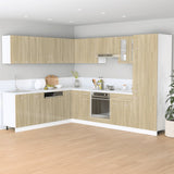 NNEVL Hanging Cabinet Lyon Sonoma Oak 80x31x60 cm Engineered Wood