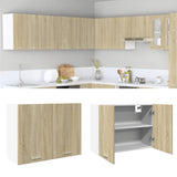 NNEVL Hanging Cabinet Lyon Sonoma Oak 80x31x60 cm Engineered Wood
