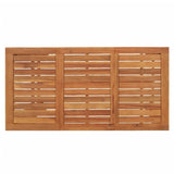 NNEVL 5 Piece Garden Bar Set Brown Solid Wood Acacia and Poly Rattan