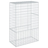 NNEVL Gabion Basket with Cover 100x50x150 cm Galvanised Iron