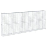 NNEVL Gabion Basket with Cover 500x50x200 cm Galvanised Iron